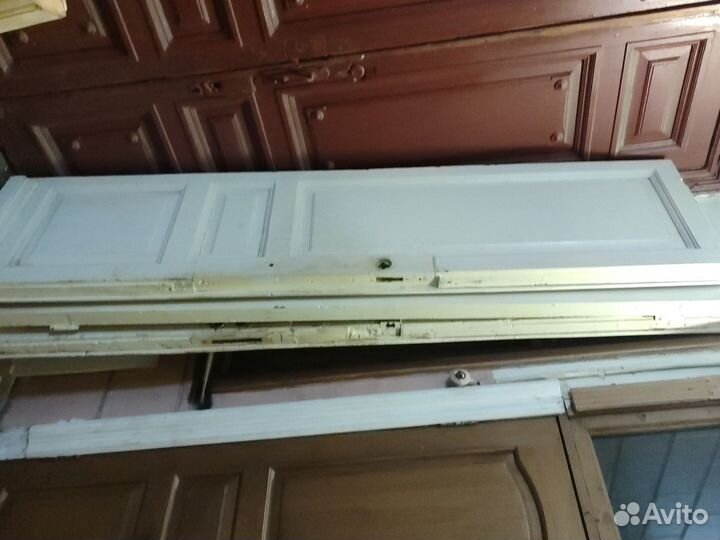 Дверь входная деревянная бу