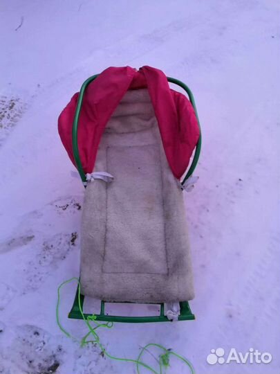 Детские санки коляска бу