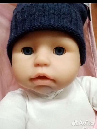 Кукла беби борн состояние 3+ без соски лейки