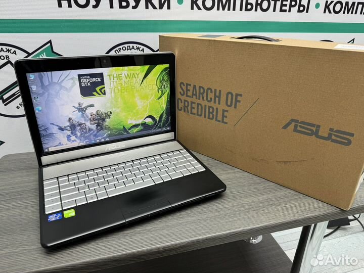 Монстр Asus Core i5(M) 8Gb Geforce GT555 SSD 256