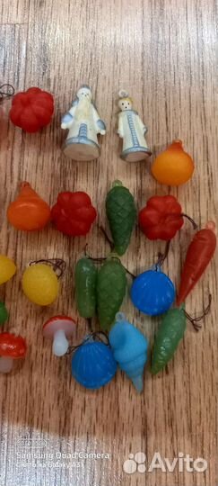 Новогодние игрушки мини