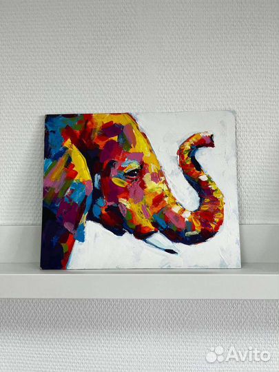 Две картины акрилом 