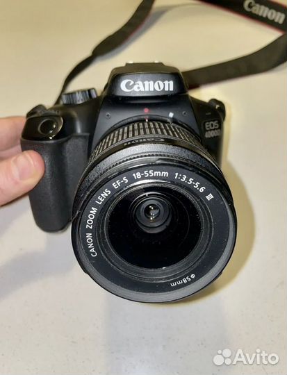 Canon EOS 4000d 18-55 mm