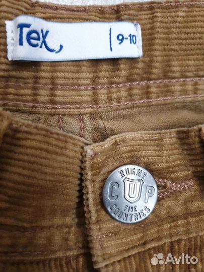 Вельветовые брюки