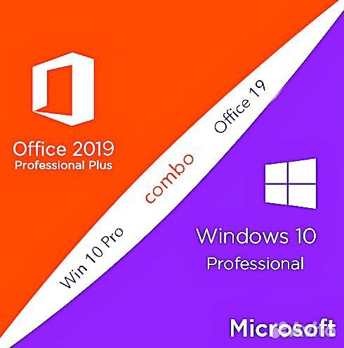Windows 10 Pro + Office 2019 Pro Plus ключи