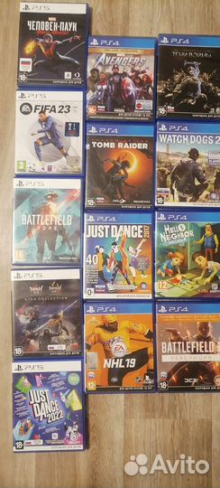 Диски игры на ps4 ps5