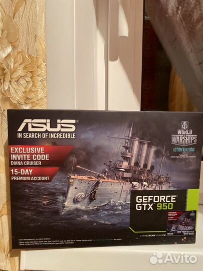 Видеокарта GTX 950 2gb