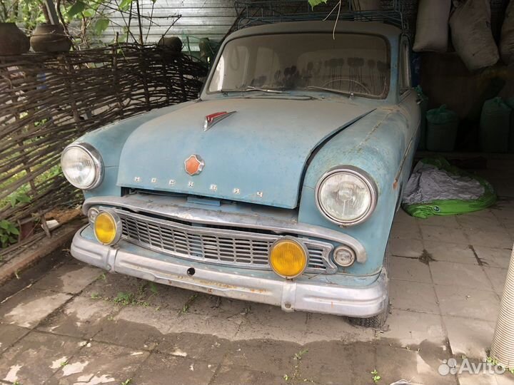 Москвич 407 1.4 МТ, 1958, 80 000 км