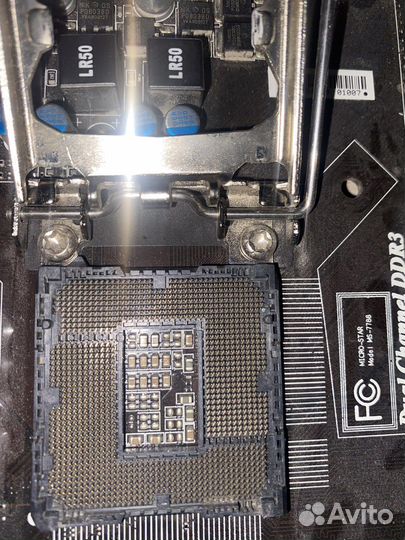 Материнская плата msi 1155