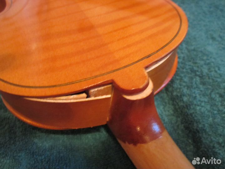 Советская скрипка 4/4 под реставрацию дека скрипки