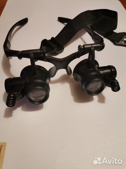 Очки лупа с подсветкой