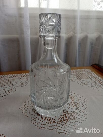 Графин хрустальный СССР