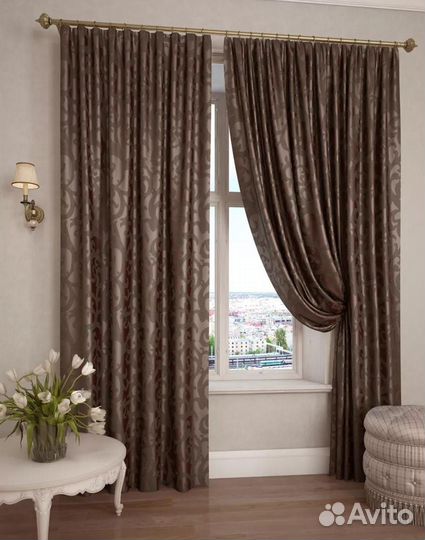 Портьеры новые на ленте