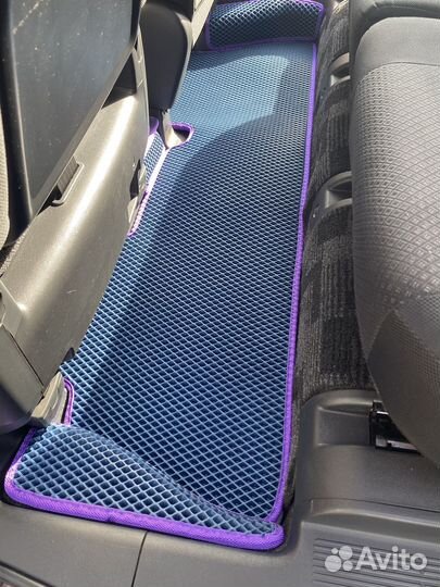 Ева коврики eva с бортами в автомобиль
