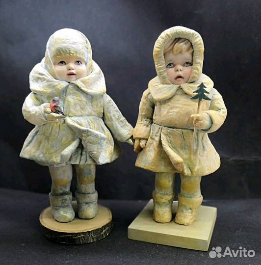 Снегурочка ватная авторская новая