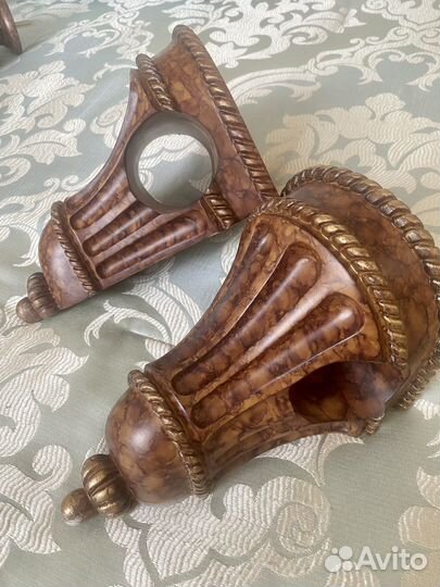 Держатели карниза для штор. 2 шт