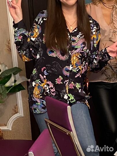 Блузка Bershka оверсайз