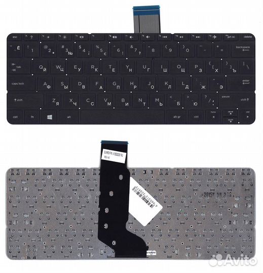 Клавиатура для HP Stream 11-r 11-d черная