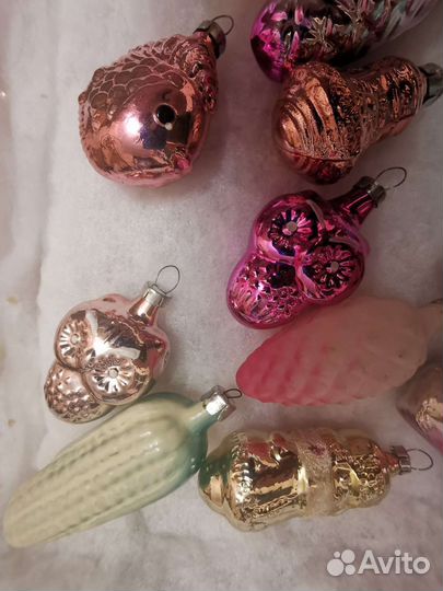 Ёлочные игрушки СССР