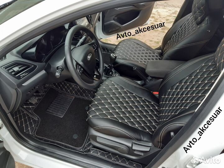 Чехлы на сиденья Лада Веста Vesta - Рио - Солярис