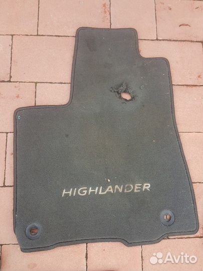 Коврики салонные Toyota Highlander