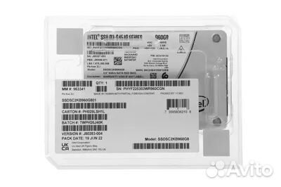 SSD накопитель Intel DC D3-S4510 ssdsc2KB960G801 9