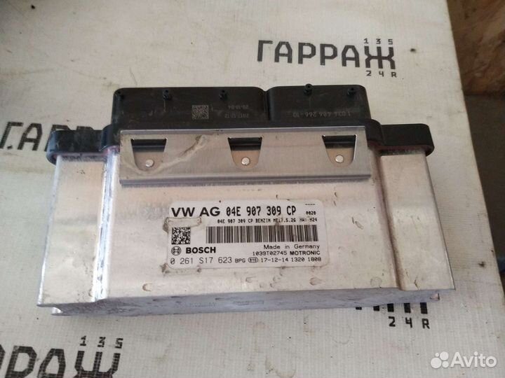 Блок управления двигателем Skoda Octavia A7 1.6