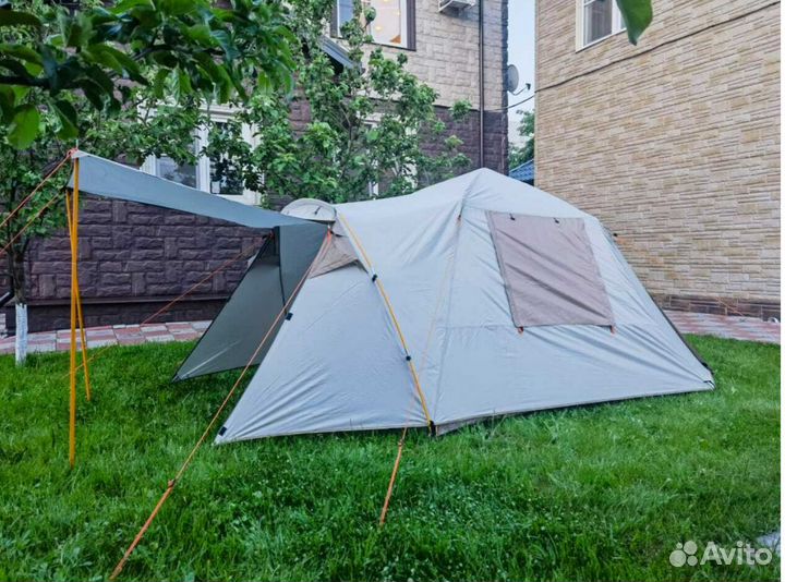 Палатка 4 местная с 2 входами 2 слойная