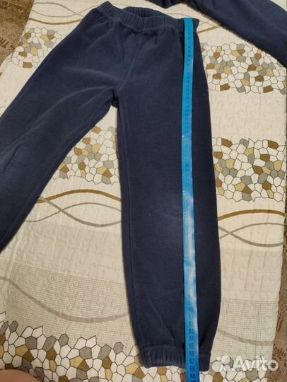 Детский флисовый костюм 116 размер