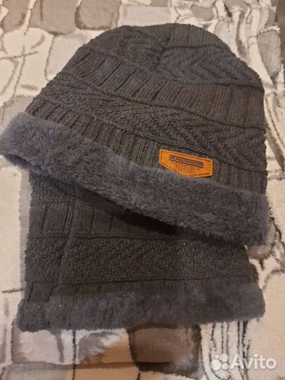 Зимняя шапка и снуд