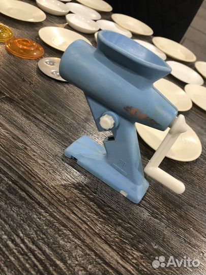 Детская посудка СССР + мясорубка