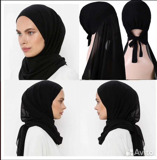 Шифоновый хиджаб