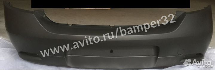 Бампер Рено Логан задний 2014