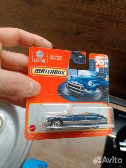 Hot wheels matchbox 1949 kurtis sport car