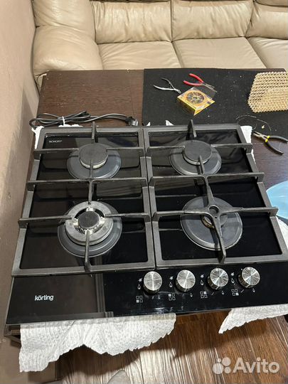Korting Газовая варочная панель 4 конфорки
