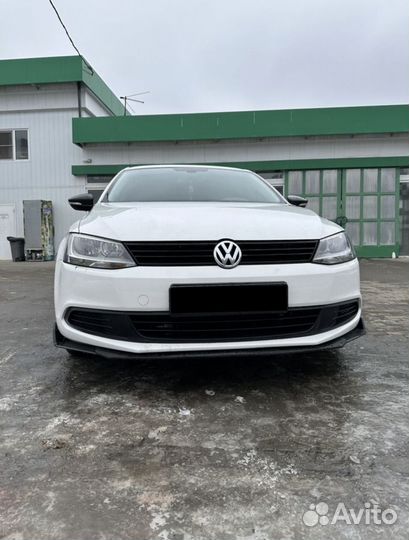 Сплиттер губа volkswagen jetta