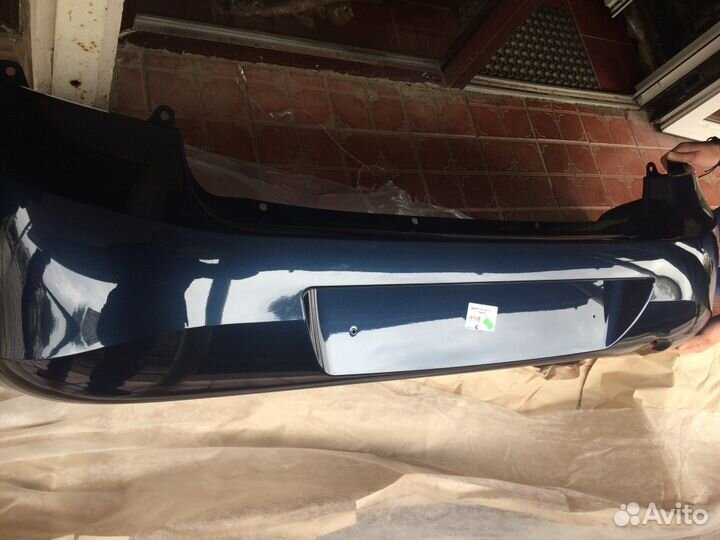 Гранта бампер задний цвет гранта