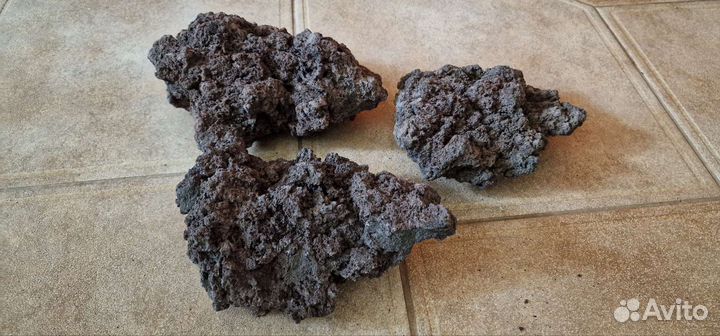 Лава вулканическая для аквариума