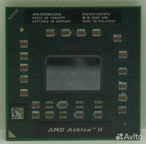 Процессор для ноутбука AMD Athlon II X2 M300 2.0