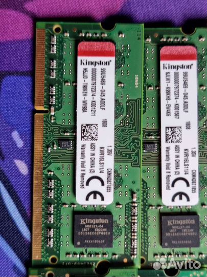 Оперативная память ddr3 для ноутбука 4gb