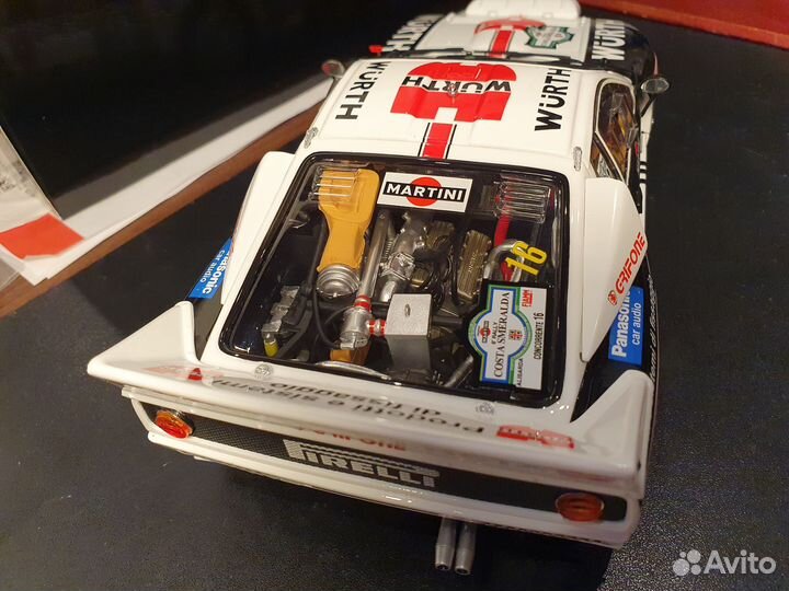 1:18 Kyosho Lancia 037 Rally Costa Smeralda #16