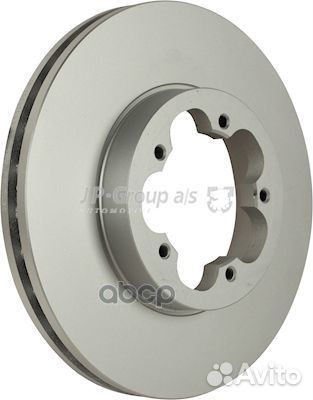 Тормозной диск перед 1563104400 JP Group