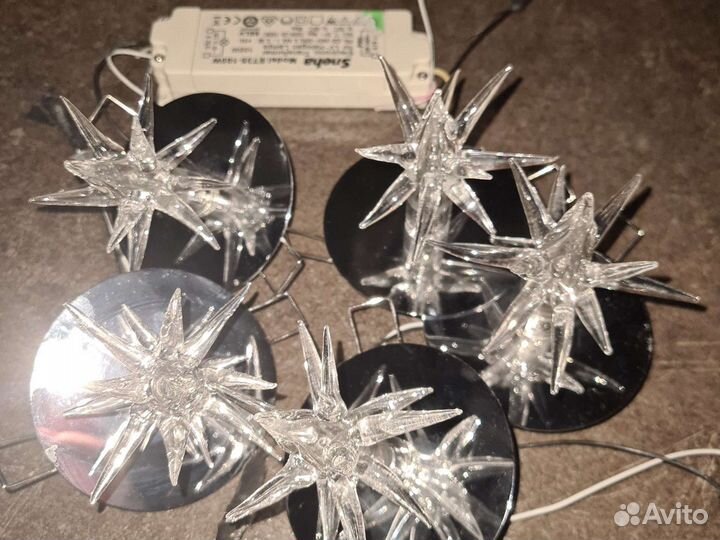 Светильник потолочный 5 штук