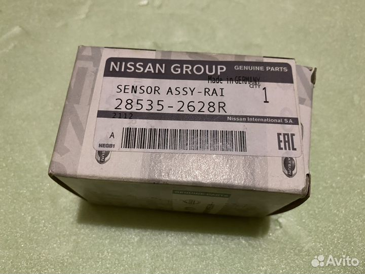 Датчик дождя Nissan Renault оригинал