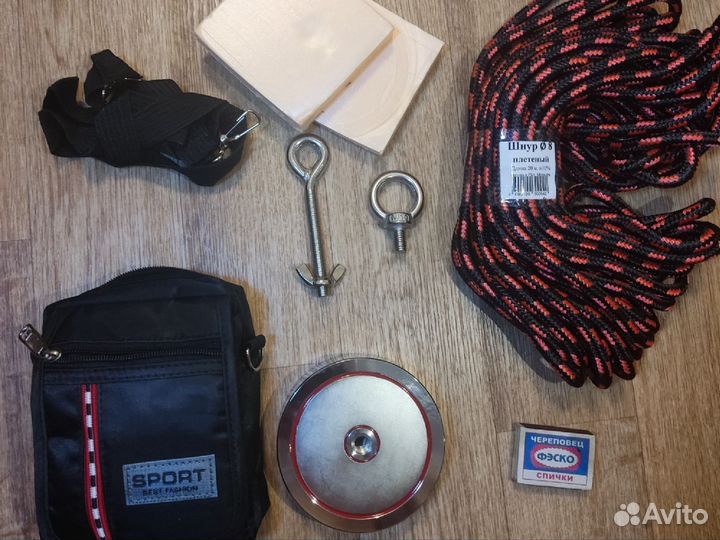 Поисковый магнит F400х2