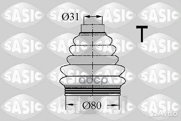 Пыльник шруса ford focus II/C-MAX 1.4-1.6 04-11