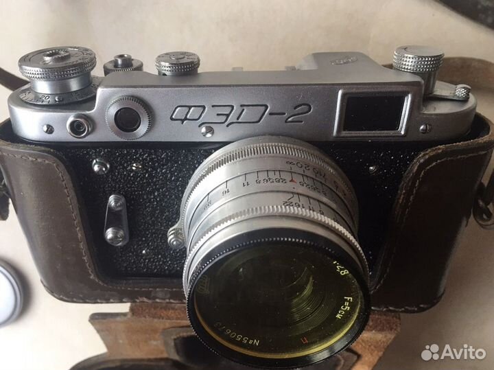 Фотоаппарат фэд-2, 1950-1955