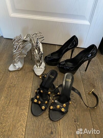 Босоножки Versace Zanotti Casadei