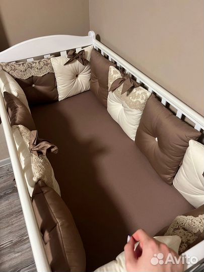 Бортики в кроватку