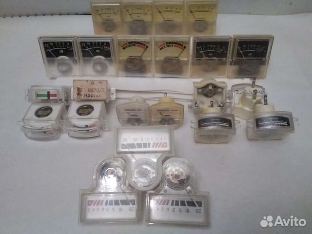 Стрелочный индикатор уровня сигнала СССР